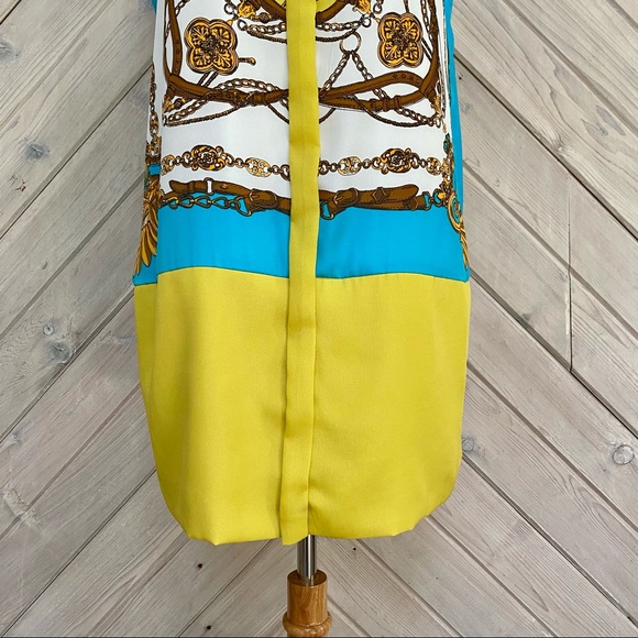 New York & Co Chain and Belt Print Dress - Picture 4 of 13